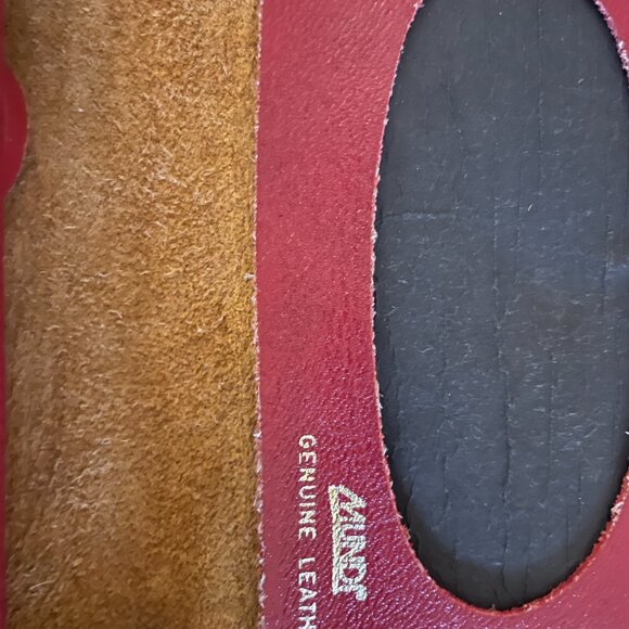 Vintage Mundi Genuine Leather Mini Crossbody / Shoulder Bag – Red - Picture 3 of 5